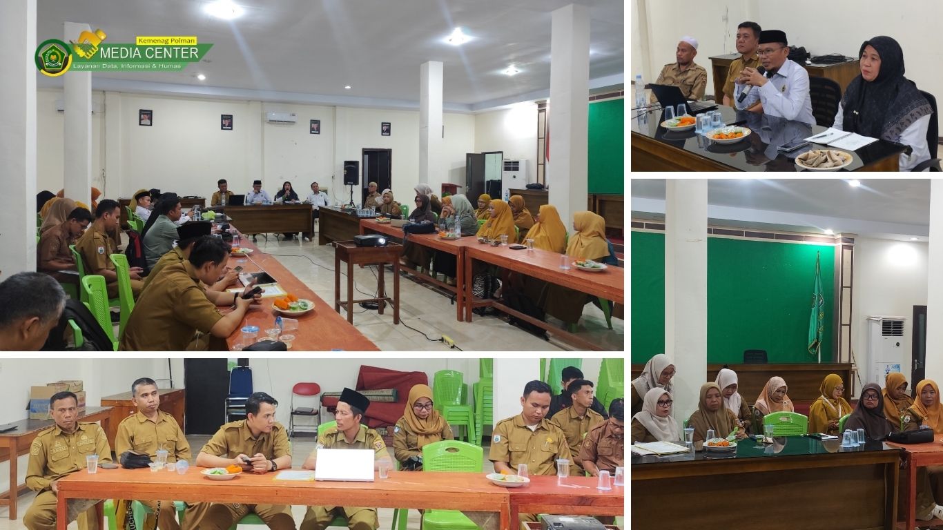Kemenag Polman Matangkan Persiapan Kemah Rohis 2026, Perkuat Sinergi Guru PAI Lintas Jenjang