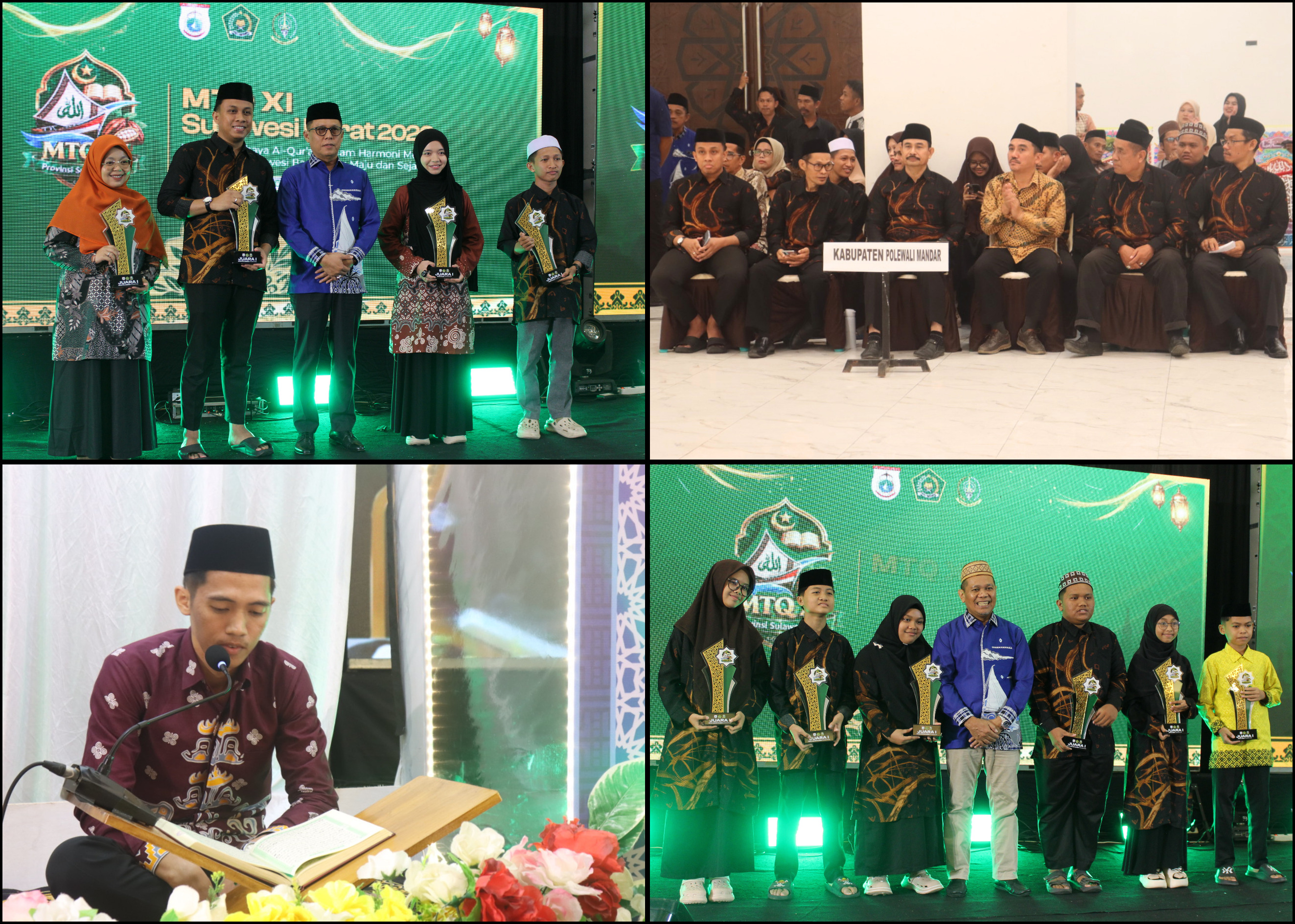 Polewali Mandar Kembali Jadi Juara Umum MTQ XI Sulawesi Barat