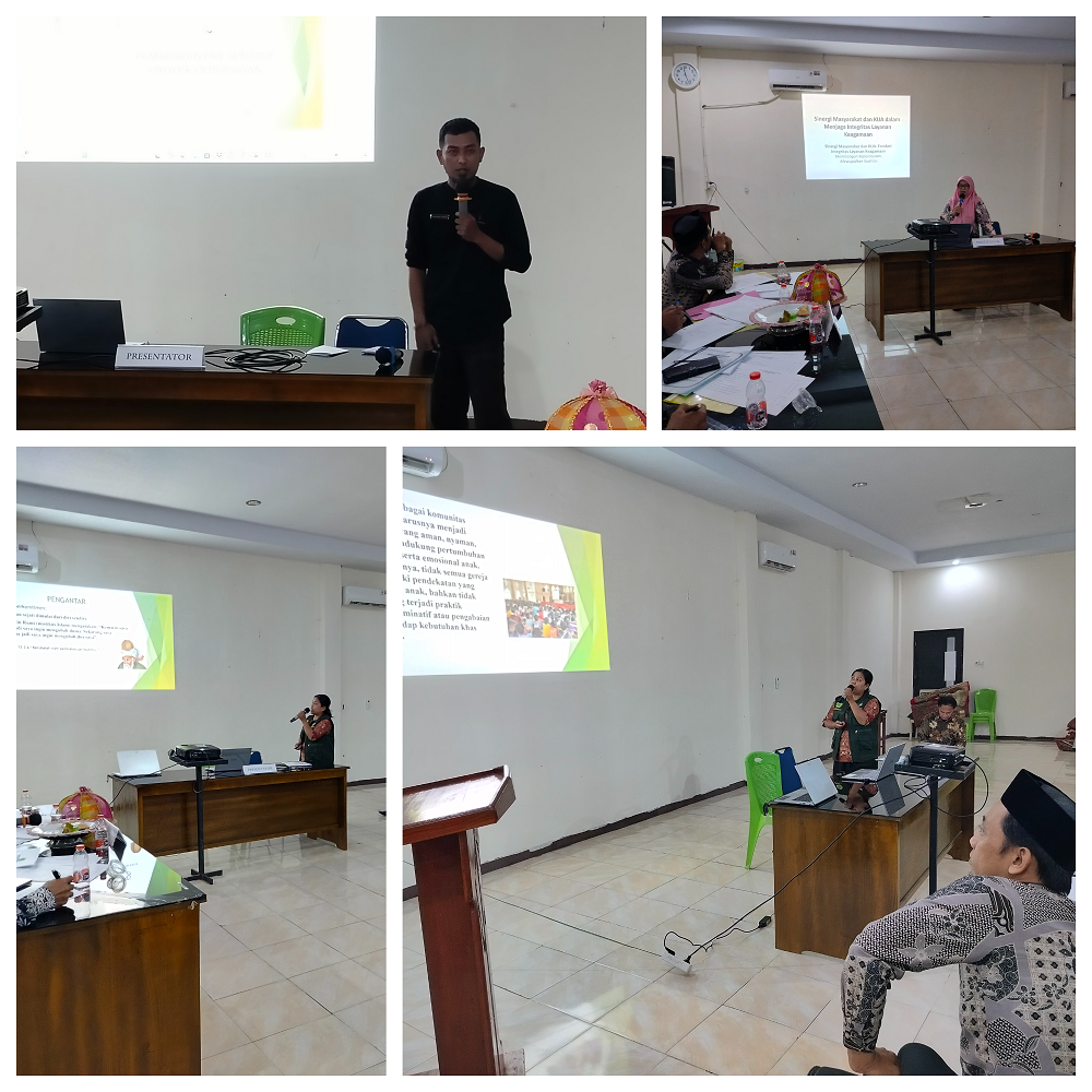 Para Calon Agen Perubahan Unjuk Kebolehan Memaparkan KTI  nya