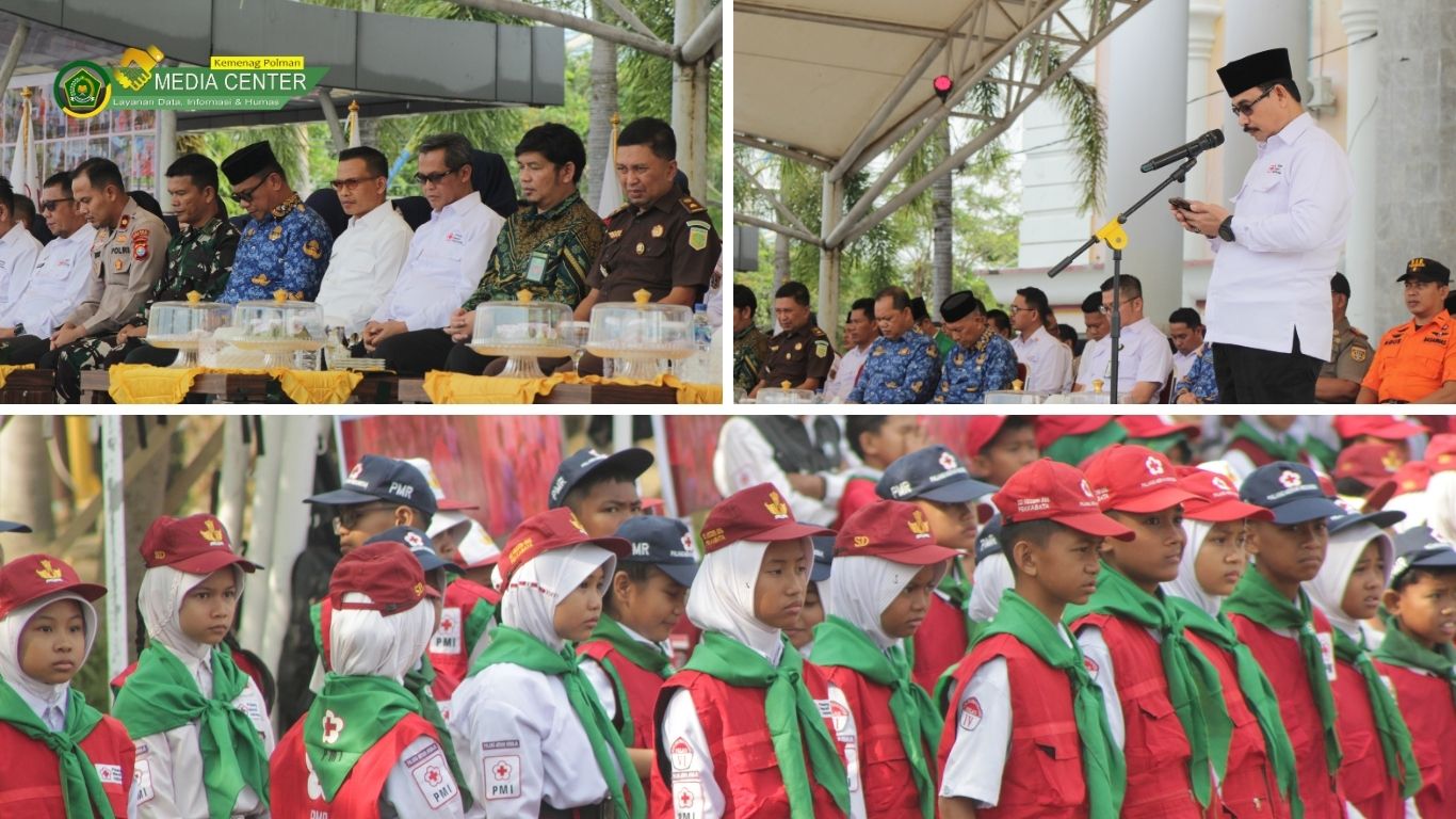 Kemenag Polman Ambil Bagian dalam Peringatan Hari Jadi PMI ke-81