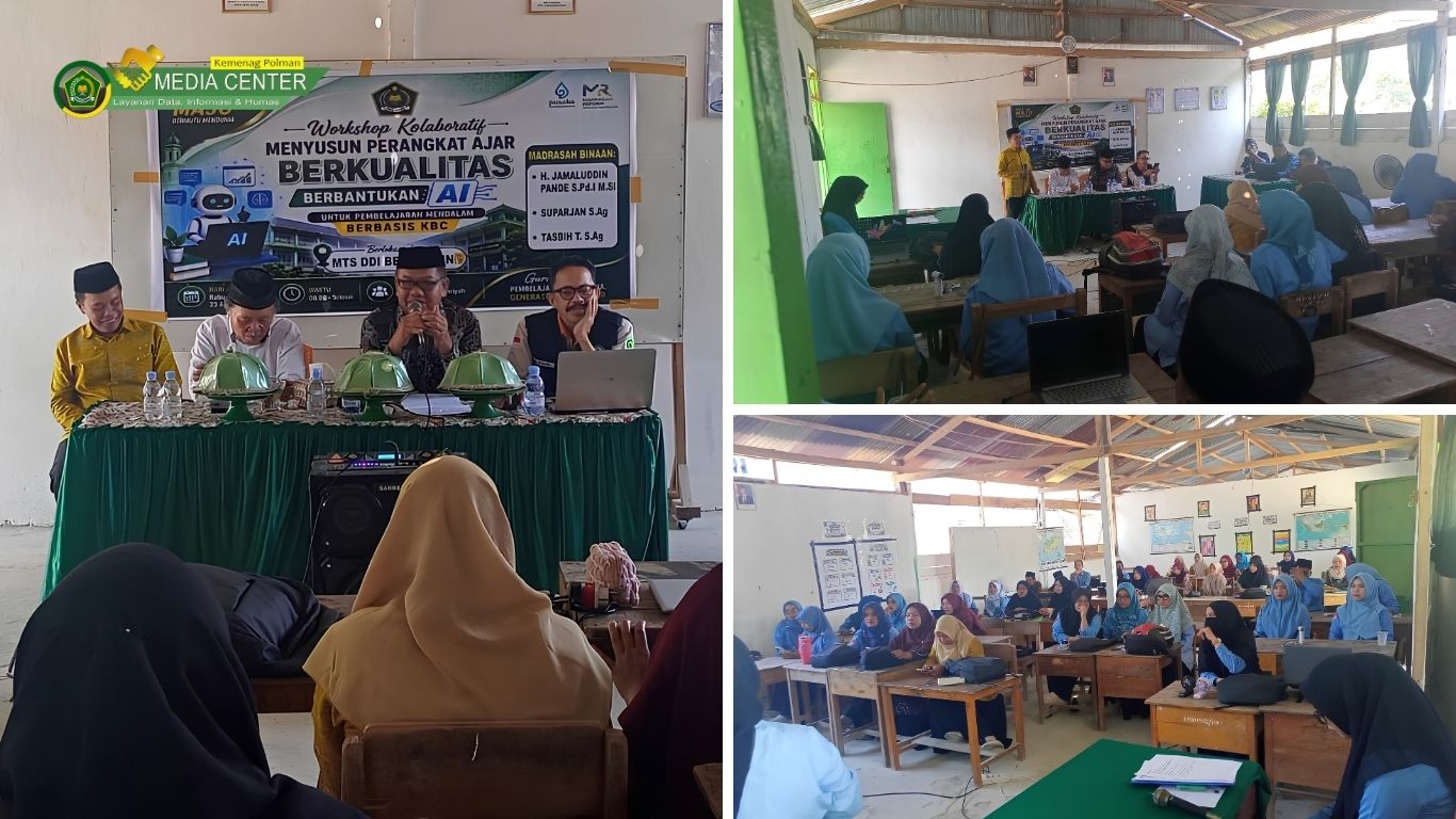 Bukan Sekadar Mengajar, Kemenag Polman Dorong Madrasah Hadirkan “Cinta” di Ruang Kelas