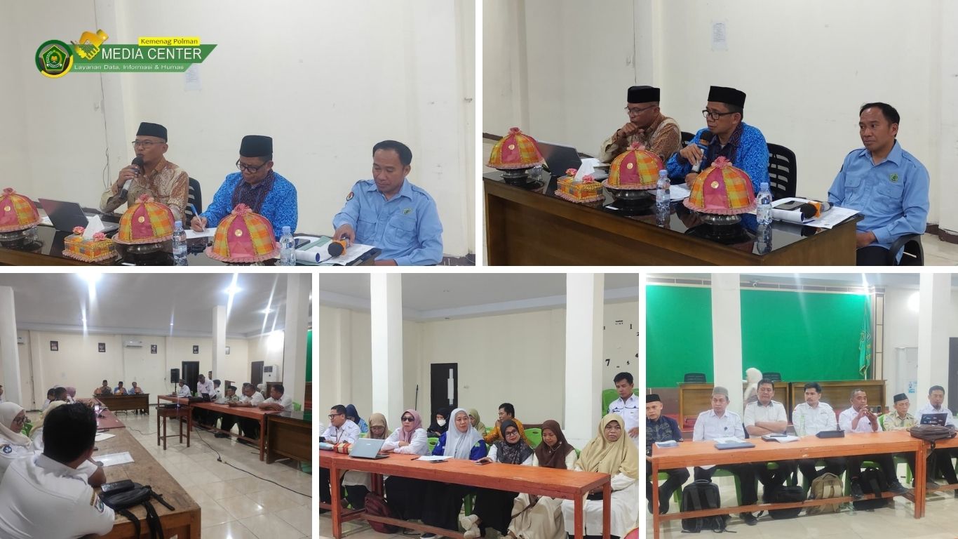 Kemenag Polman Perkuat Sinkronisasi Data Guru PAI dan Persiapan Asesmen